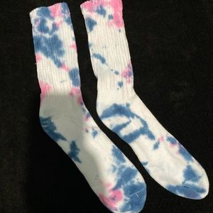 Tie dye socks